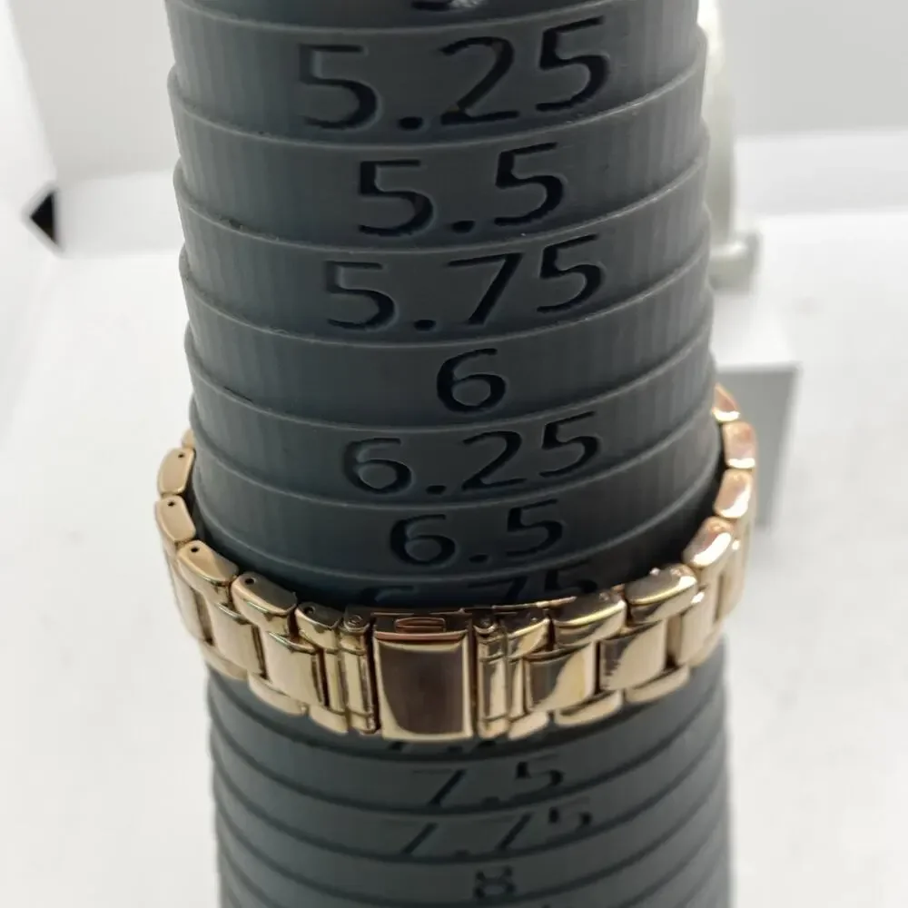 Geneva Womens Gold Tone Quartz Watch New Battery
